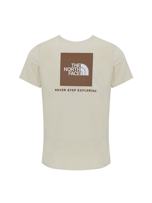 T-shirt Redbox Relaxed White Dune The North Face | NF0A87NK95R1